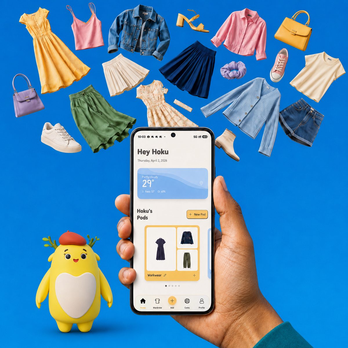 Hey Hoku fashion styling app