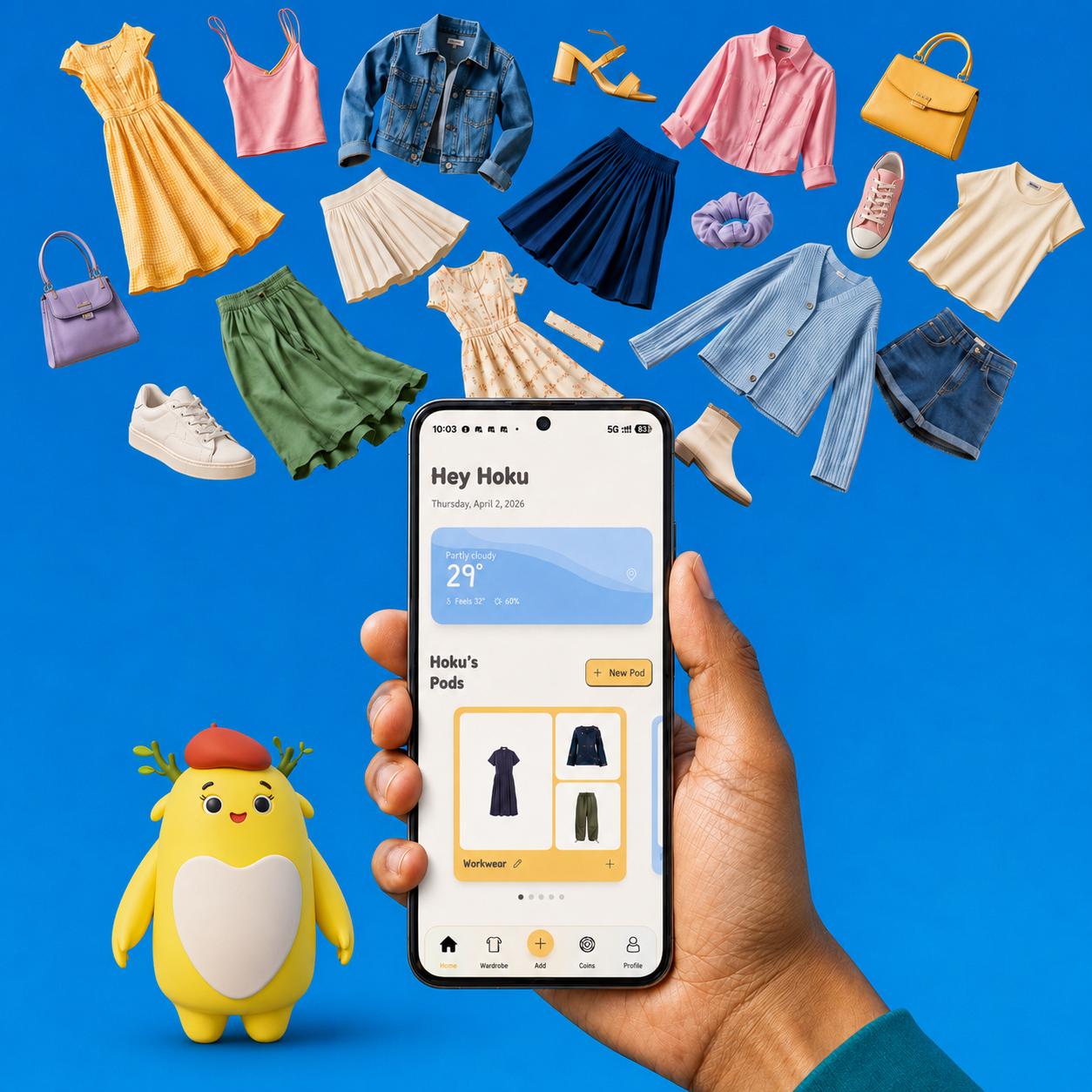 Hey Hoku fashion styling app